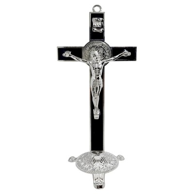Krzyż Św. Benedykta Czarny 23,5 cm 2446CZ