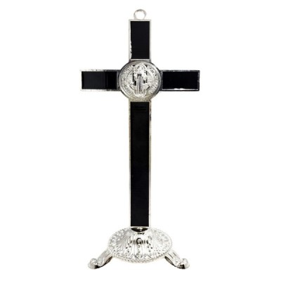 Krzyż Św. Benedykta Czarny 23,5 cm 2446CZ