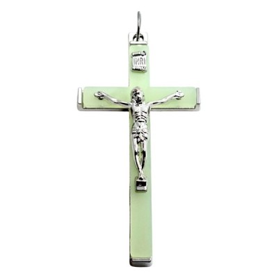 Krzyż do powieszenia fluororescencyjny 9cm 202522