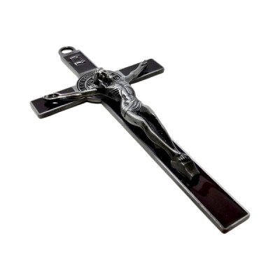 Krzyż Św. Benedykta Brązowy 16cm 202511A