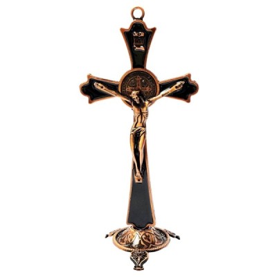 Krzyż Stojący Czarny 20cm 5057-24C