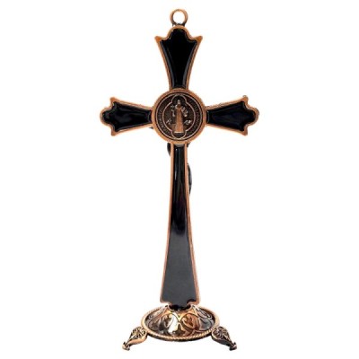 Krzyż Stojący Czarny 20cm 5057-24C