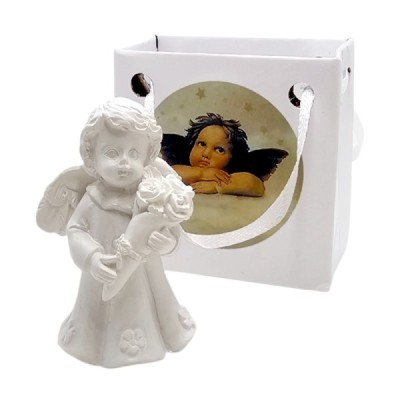 Mały Aniołek z Różami - Prezent 5cm 202570D