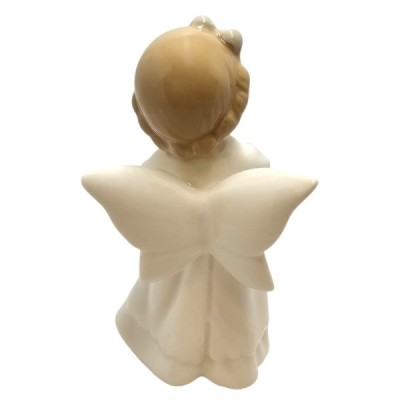 Figurka Aniołek porcelana biały 2524A