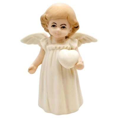 Figurka Aniołek porcelanowy 9,5cm - biały 2525A