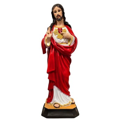 Figura Serce Jezusa 60cm RF01343-3A Figura Serce Jezusa 60cm RF01343-3A