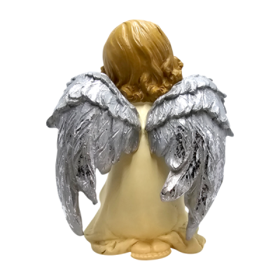 Figurka Anioł z gołąbkiem AF021360-3A