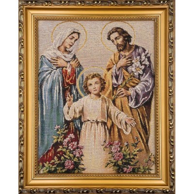 Obraz Haft. Św. Rodzina 22x27,5cm 2025S25 Obraz Haft. Św. Rodzina 22x27,5cm 2025S25
