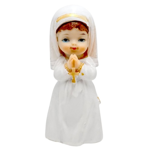 Figurka dziewczynka Pamiątka I Kom. Świętej 2509D