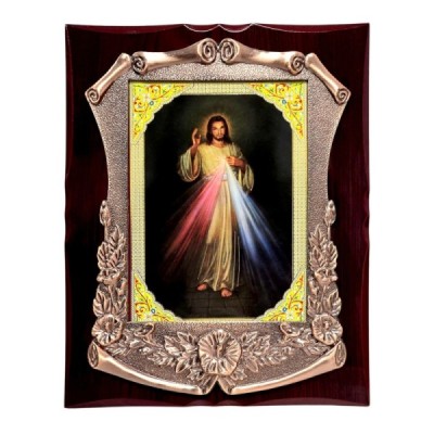 Jezus Miłosierny obrazek na MDF lakier 2588JUT Jezus Miłosierny obrazek na MDF lakier 2588JUT