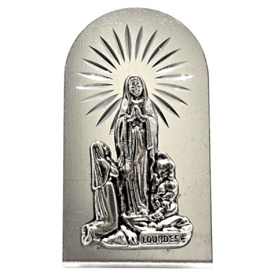 Witrażyk Maria z Lourdes 6,5cm 083 Witrażyk Maria z Lourdes 6,5cm 083