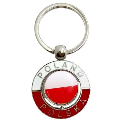 Brelok z flagą Polski B03 Brelok z flagą Polski B03