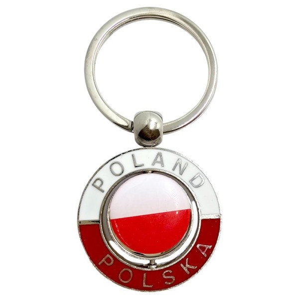 Brelok z flagą Polski B03