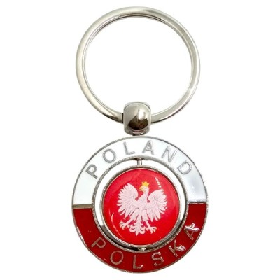 Brelok z flagą Polski B03 Brelok z flagą Polski B03
