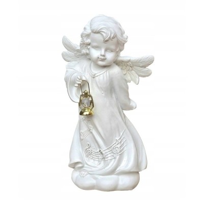 Figura Anioł z Latarenką w jednej ręce TG015434B Figura Anioł z Latarenką w jednej ręce TG015434B