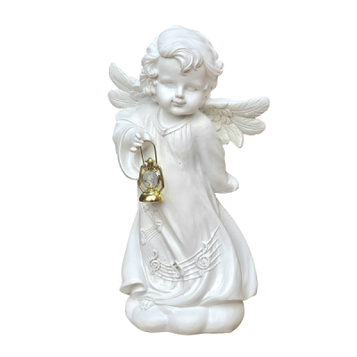 Figura Anioł z Latarenką w jednej ręce TG015434B Figura Anioł z Latarenką w jednej ręce TG015434B