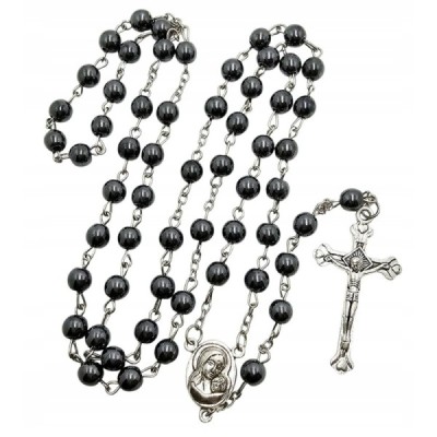Różaniec w pudełku hematyt 2017-2