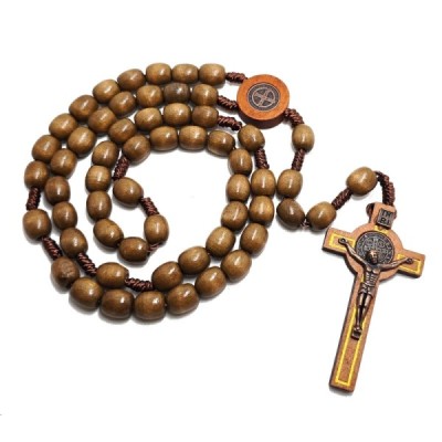 Różaniec drewniany Oliwka  HDW81222NO