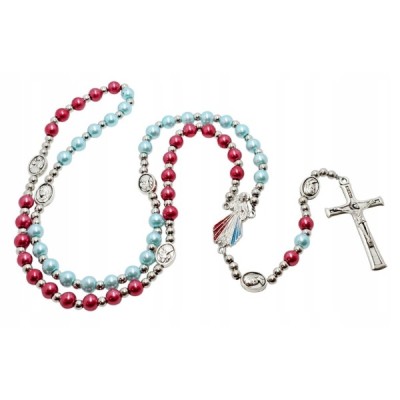 Różaniec szklany JUT R2457