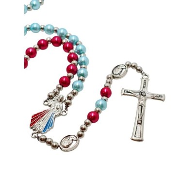 Różaniec szklany JUT R2457