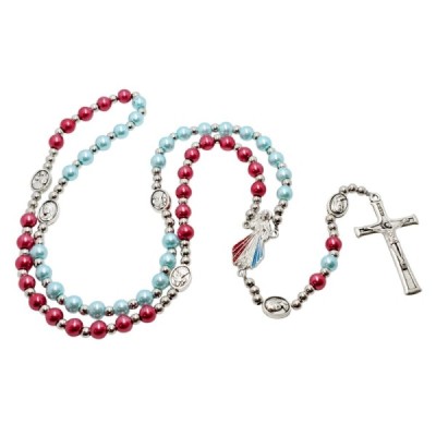 Różaniec szklany JUT R2457