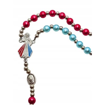 Różaniec szklany JUT R2457