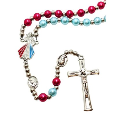 Różaniec szklany JUT R2457