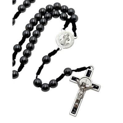 Różaniec hematyt  HDW60651N