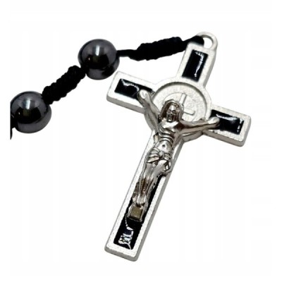 Różaniec hematyt  HDW60651N