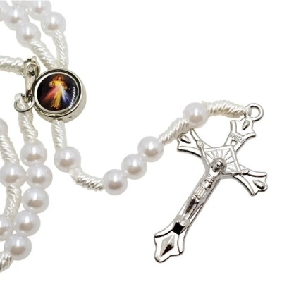 Różaniec zapinany Jezu Ufam Tobie HDW60645N