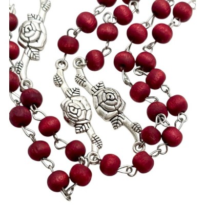 Różaniec zapachowy różany w pudełku R2450P