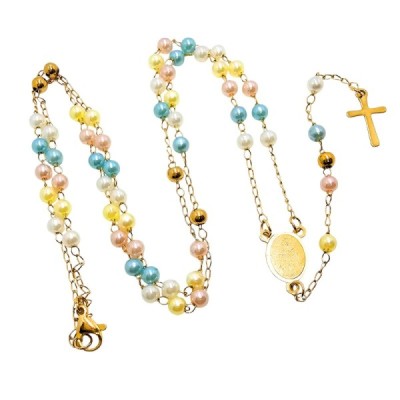 Różaniec stainless steel R2590