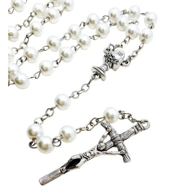 Różaniec w pudełeczku I Komunia Święta  PR151