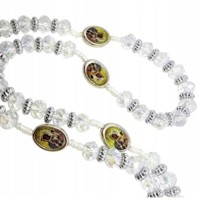 Różaniec Przeźroczysty M.B. Częstochowska R2413BCZ