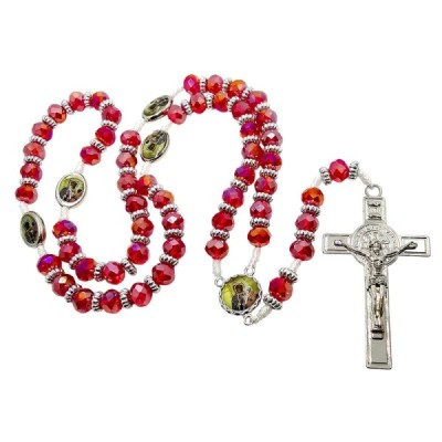 Różaniec czerwony M.B. Częstochowska R2413CCZ