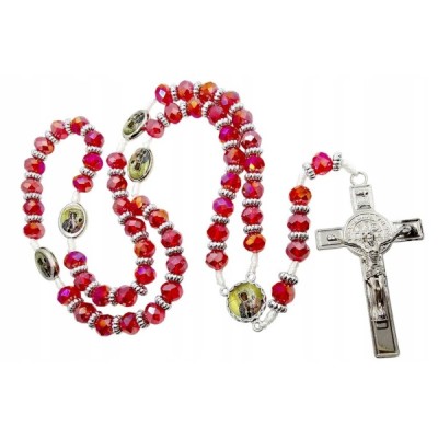 Różaniec czerwony M.B. Częstochowska R2413CCZ