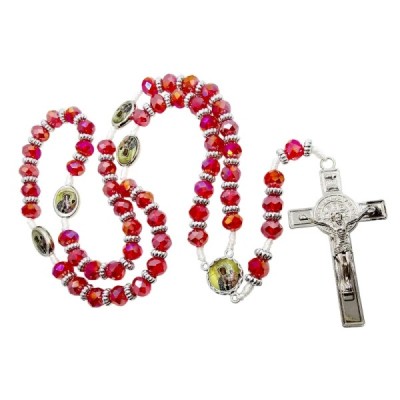 Różaniec czerwony M.B. Częstochowska R2413CCZ
