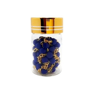 Różaniec Niebieski w słoiczku 2410N