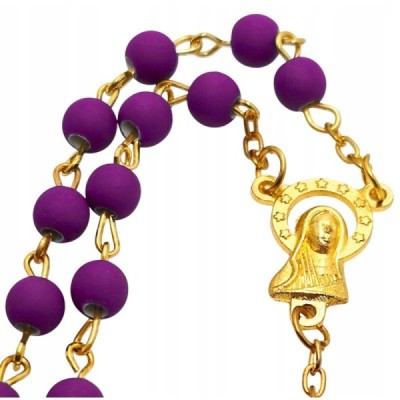 Różaniec Fioletowy w słoiczku 2410F