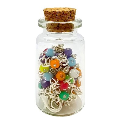 Różaniec kolorowy w słoiczku  R45