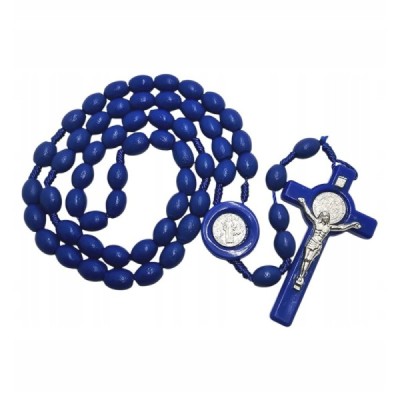 Różaniec Benedykt niebieski HDW81233NN