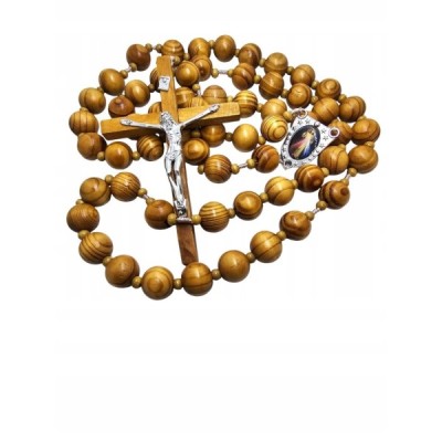 Różaniec JUT drewniany Duży  R 2422