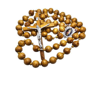 Różaniec JUT drewniany Duży  R 2422