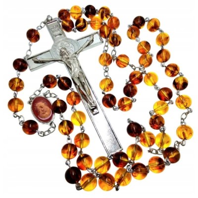 Różaniec Bursztyn R29
