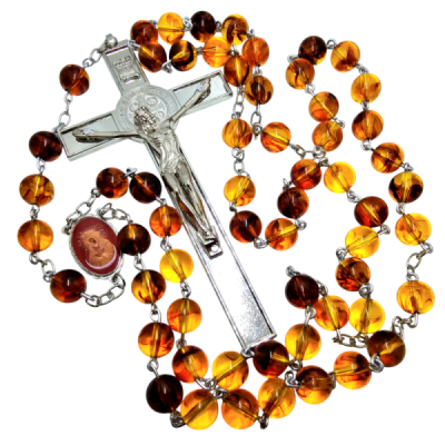 Różaniec Bursztyn R29