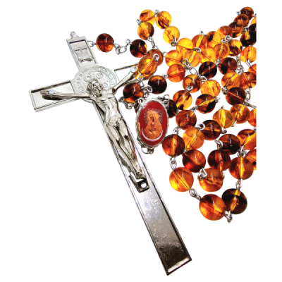 Różaniec Bursztyn R29