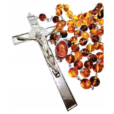 Różaniec Bursztyn R29