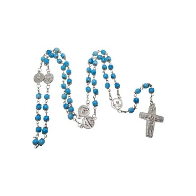 Różaniec nebieski w pudełku 5057-3N