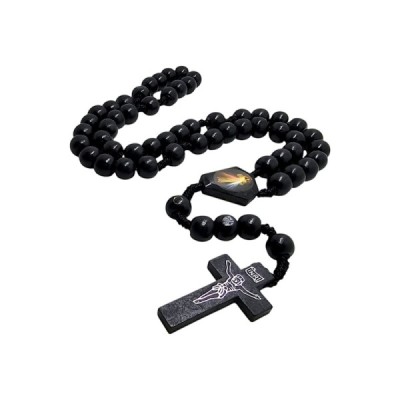 Różaniec drewniany czarny HDW81169ND