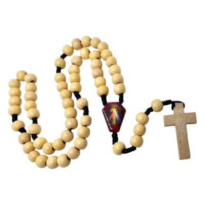 Różaniec drewniany beż HDW81169NC